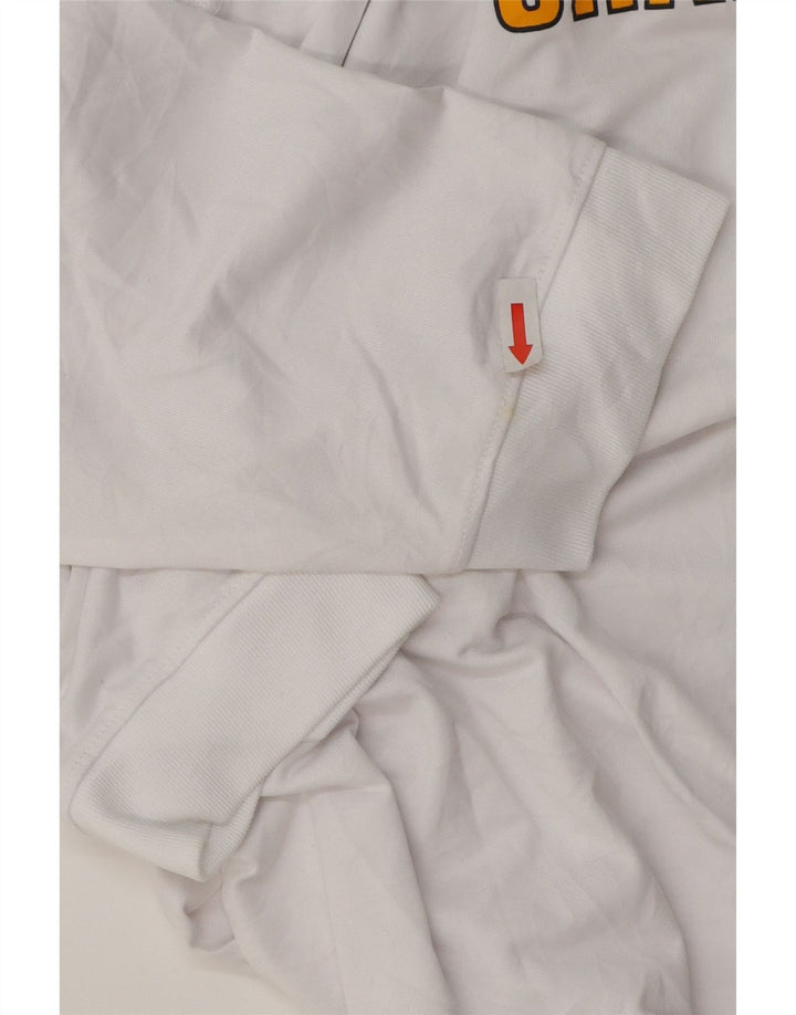 UNDER ARMOUR Herre Grafisk Top Langærmet 2XL Hvid