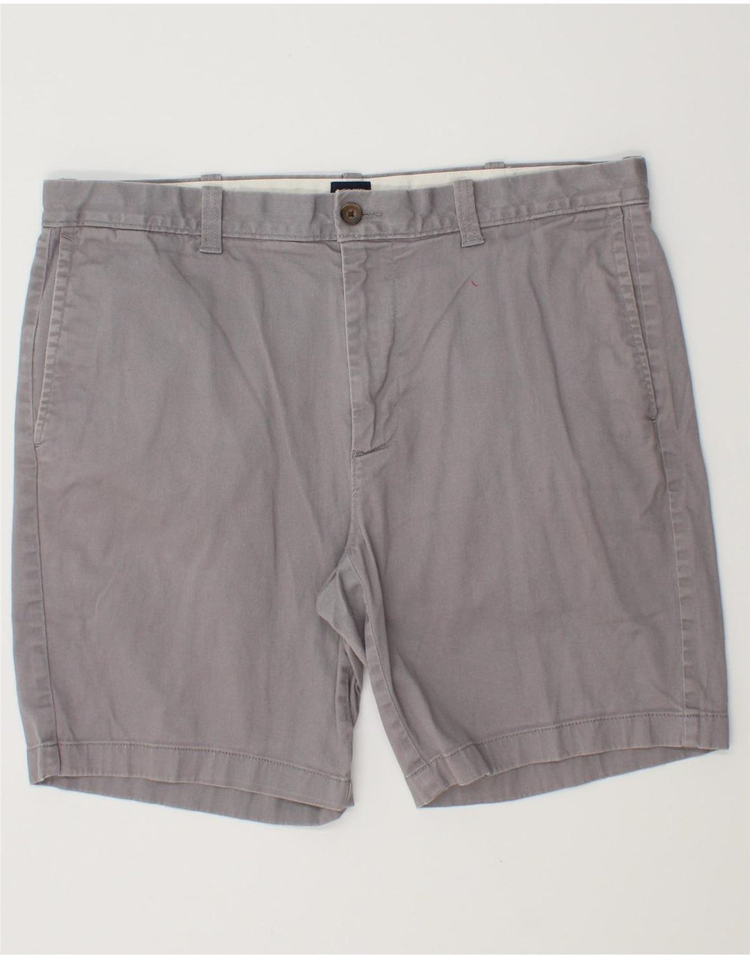 J. CREW Chino Shorts til mænd W36 Large Grå Bomuld