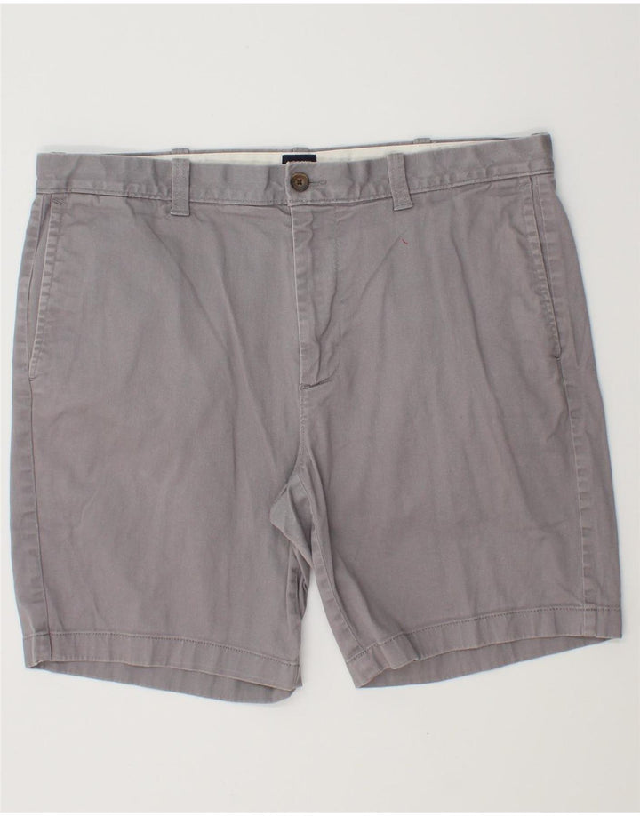 J. CREW Chino Shorts til mænd W36 Large Grå Bomuld