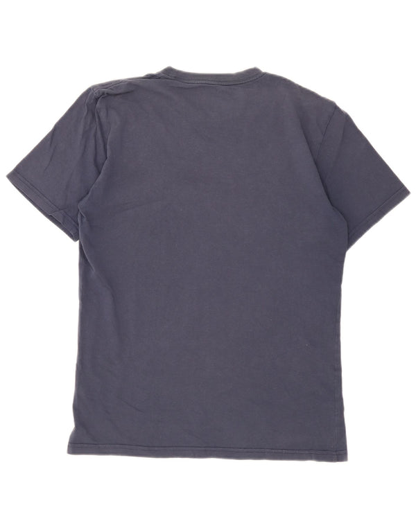 Carhartt Herre grafisk T-shirt Top Medium Navy Blue