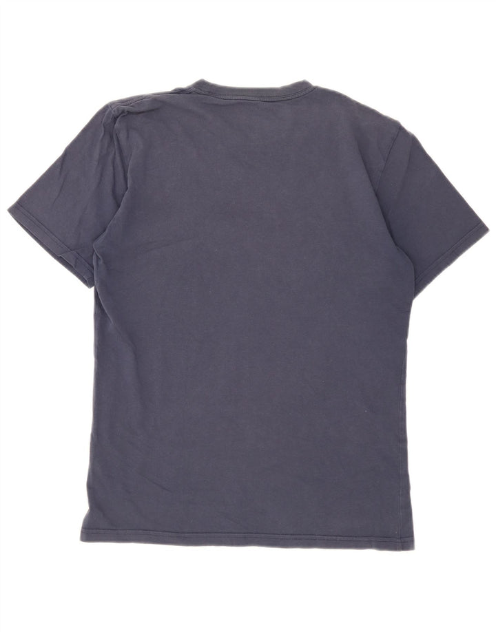 Carhartt Herre grafisk T-shirt Top Medium Navy Blue