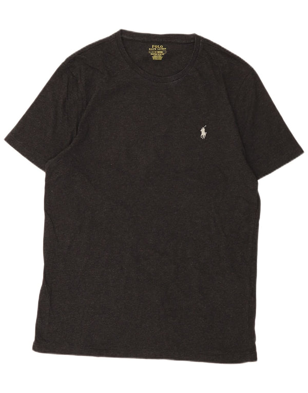 Polo Ralph Lauren Mens Custom Slim Fit T-Shirt Top Large Grey Cotton