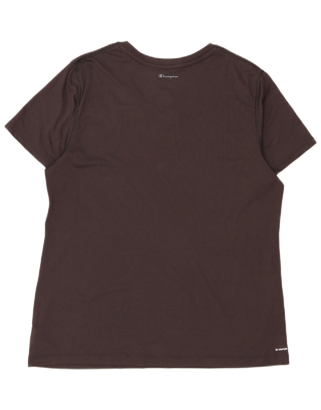 Champion Dame T-Shirt Top UK 18 XL Sort Polyester