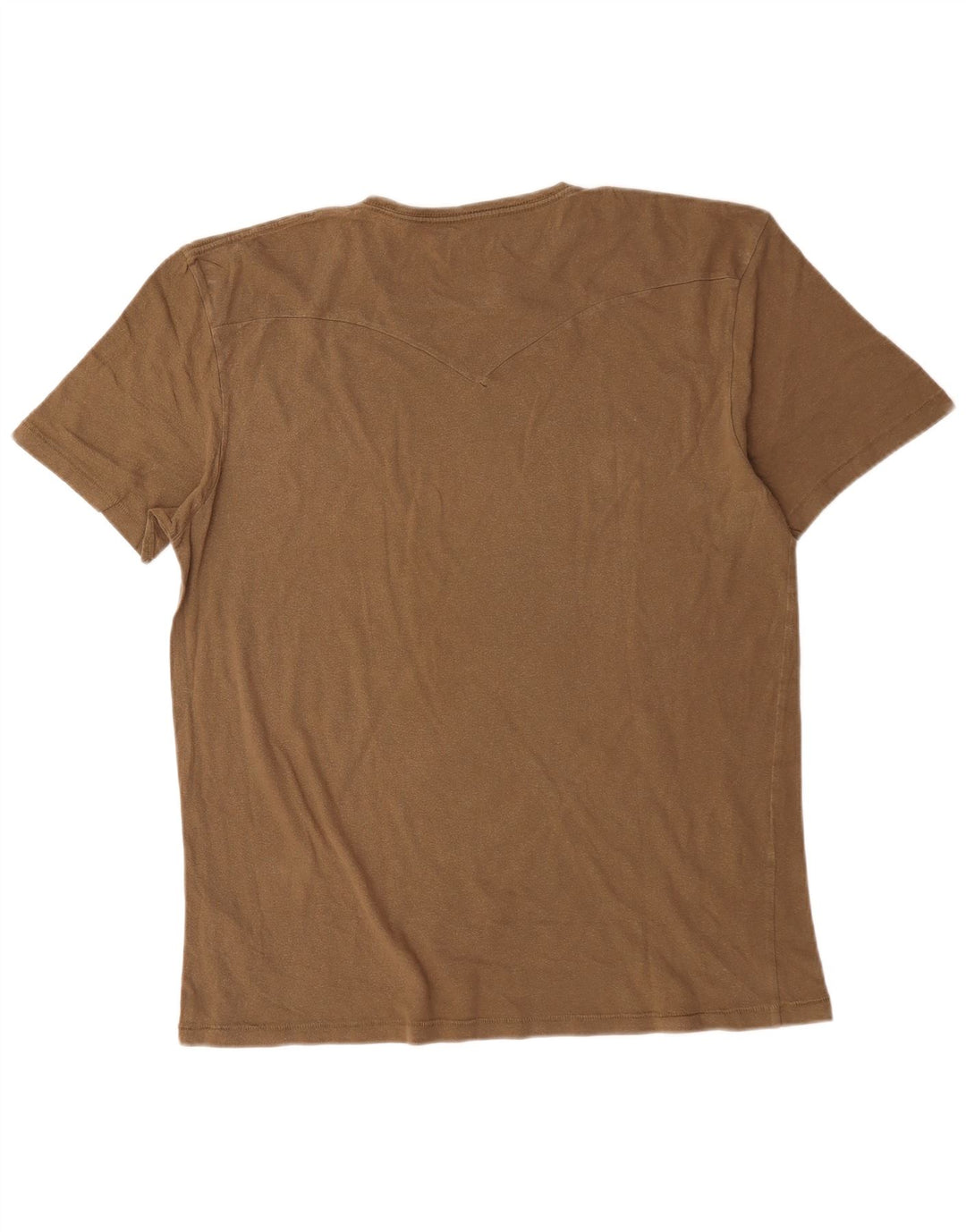 Levi's Herre grafisk T-shirt top XL brun bomuld