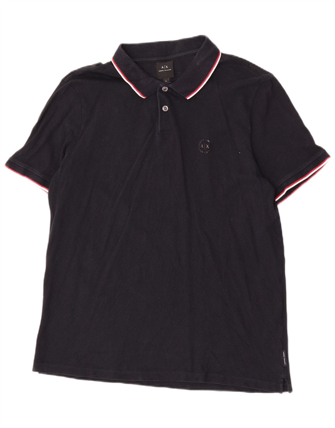 Armani Exchange Herre poloshirt XL Sort bomuld