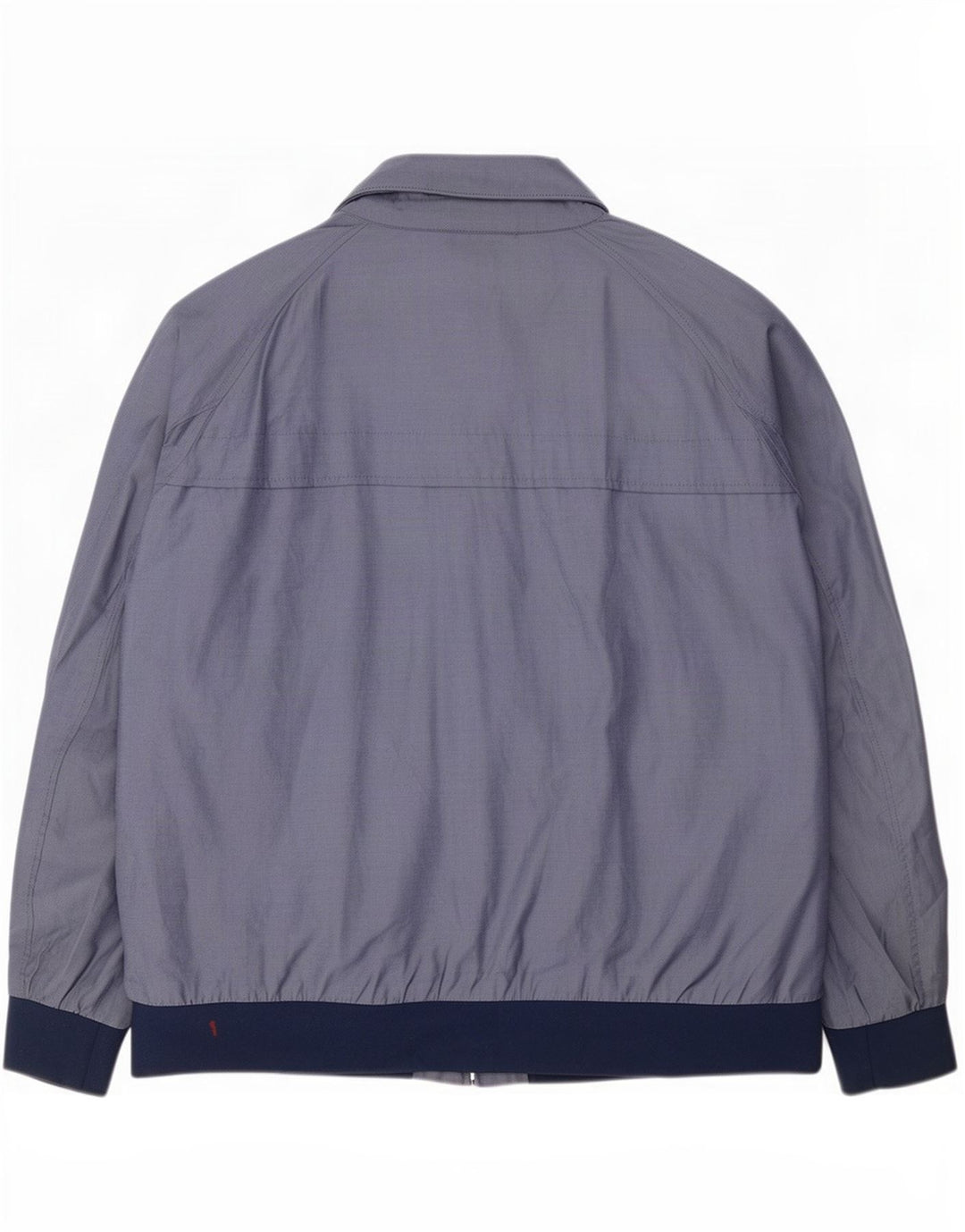 Marks & Spencer Herre Bomber Jacket UK 46 3XL Blå Colourblock Bomuld