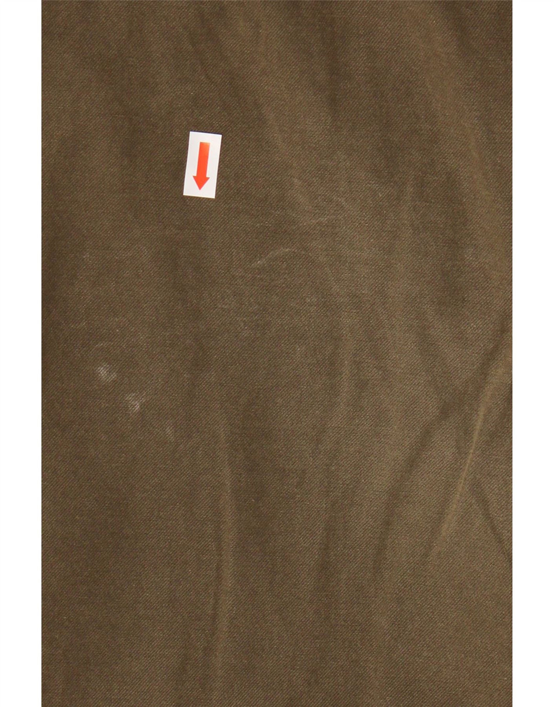 BENETTON Womens Straight Cargo Trousers IT 42 Medium W30 L31 Khaki Cotton