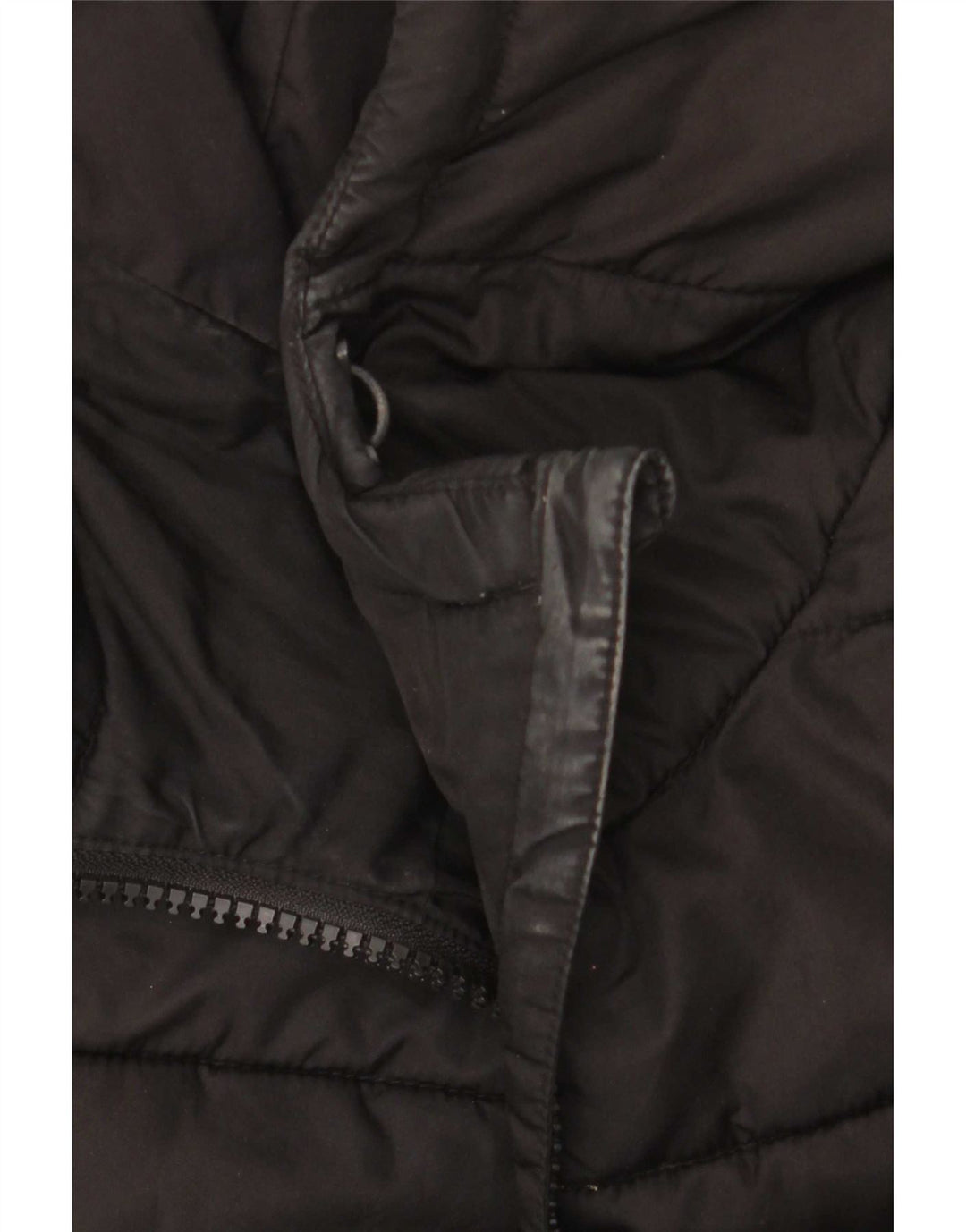 Superdry Polstret hættejakke til kvinder UK 12 Medium Sort Polyester
