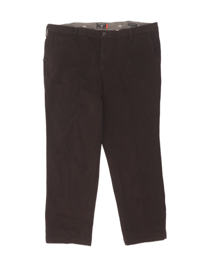 Dockers Herre Slim Chino Bukser W42 L30 Brun Bomuld
