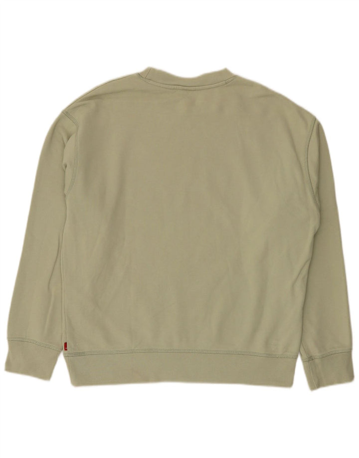 Levi's Sweatshirt til mænd mellem grøn bomuld