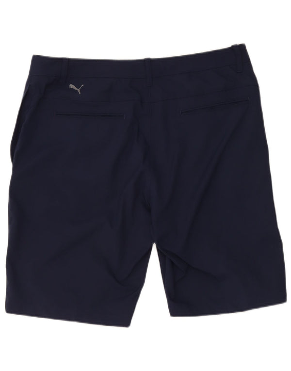 Puma Chino Shorts til mænd W36 Large Marineblå