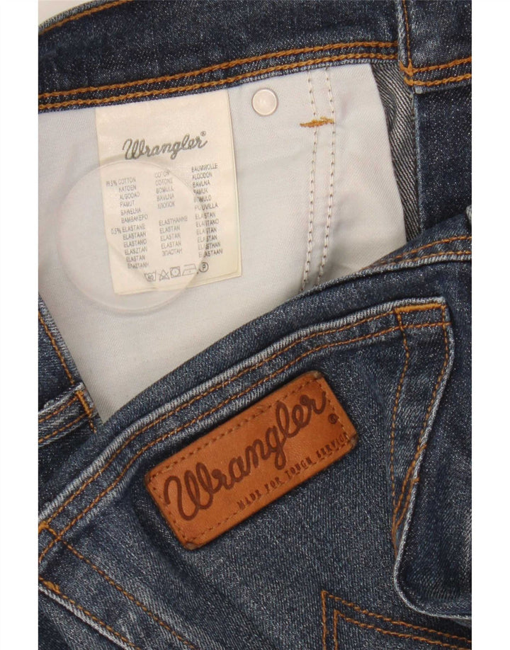 Wrangler Herre Texas Stretch Denim Shorts W33 Medium Blue Bomuld