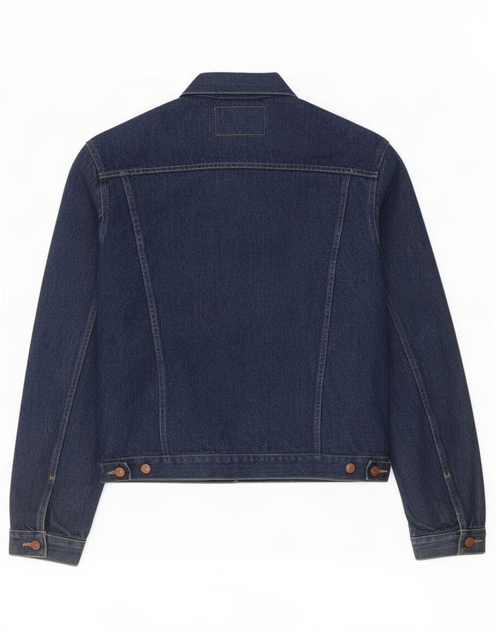 Pickwick Herre denimjakke UK 42 XL Marineblå Bomuld