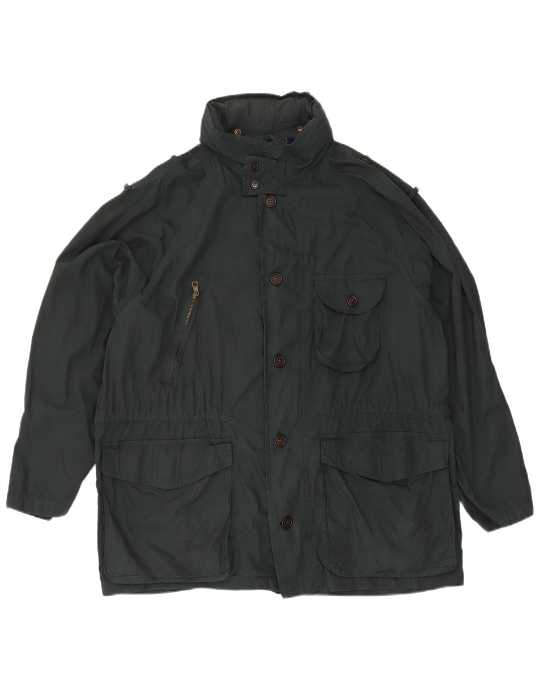 Brooksfield Herre Hooded Utility Jacket IT 50 Large Green