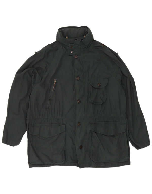 Brooksfield Herre Hooded Utility Jacket IT 50 Large Green
