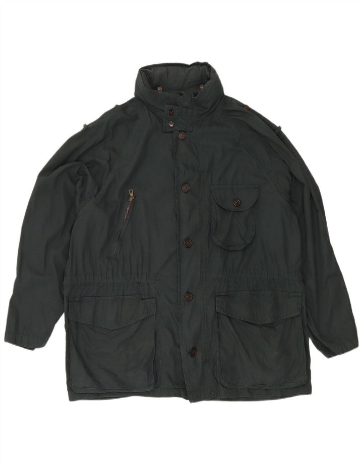 Brooksfield Herre Hooded Utility Jacket IT 50 Large Green