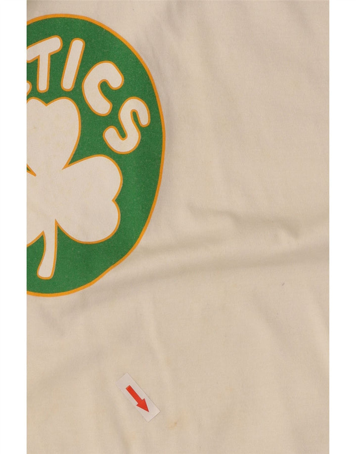 Champion Kvinder Celtics Grafisk T-Shirt Top Stor Hvid