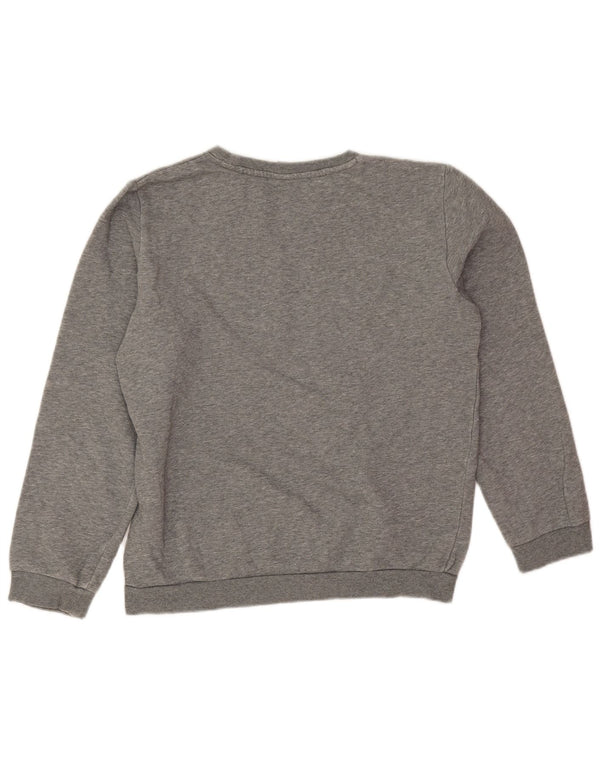 Puma Boys Graphic Sweatshirt Jumper 13-14 år Grå bomuld