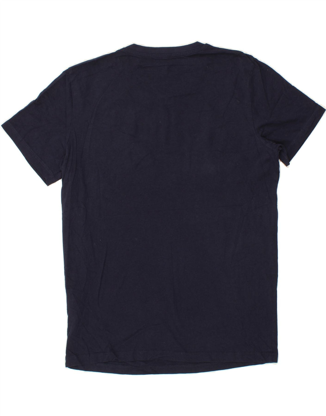 JACK & JONES Mens Graphic T-Shirt Top Large Navy Blue Cotton Vintage Jack & Jones and Second-Hand Jack & Jones from Messina Hembry 