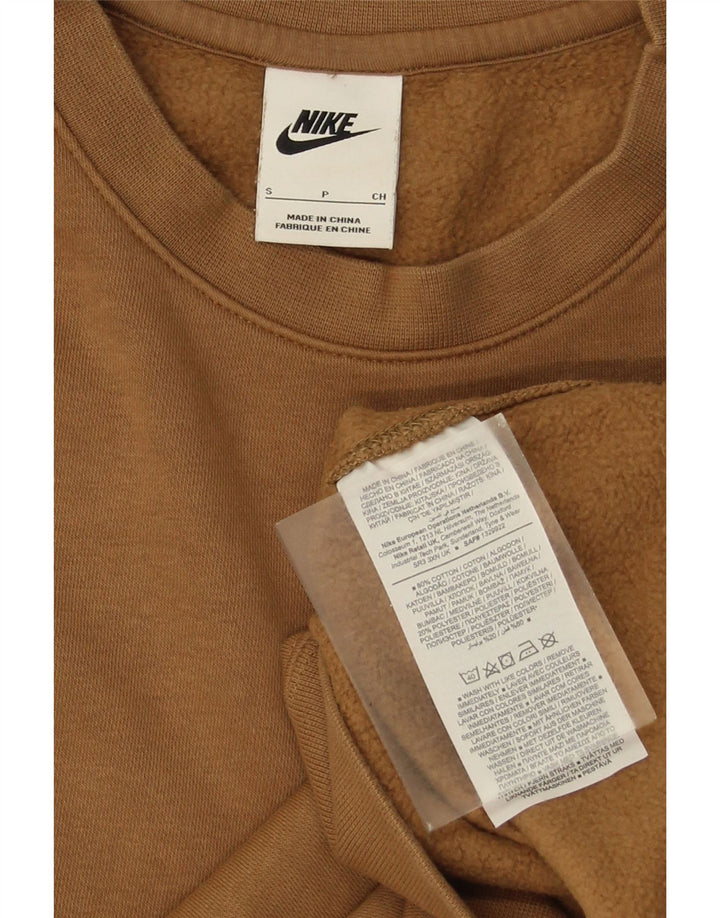 Nike Sweatshirt til mænd, lille beige bomuld