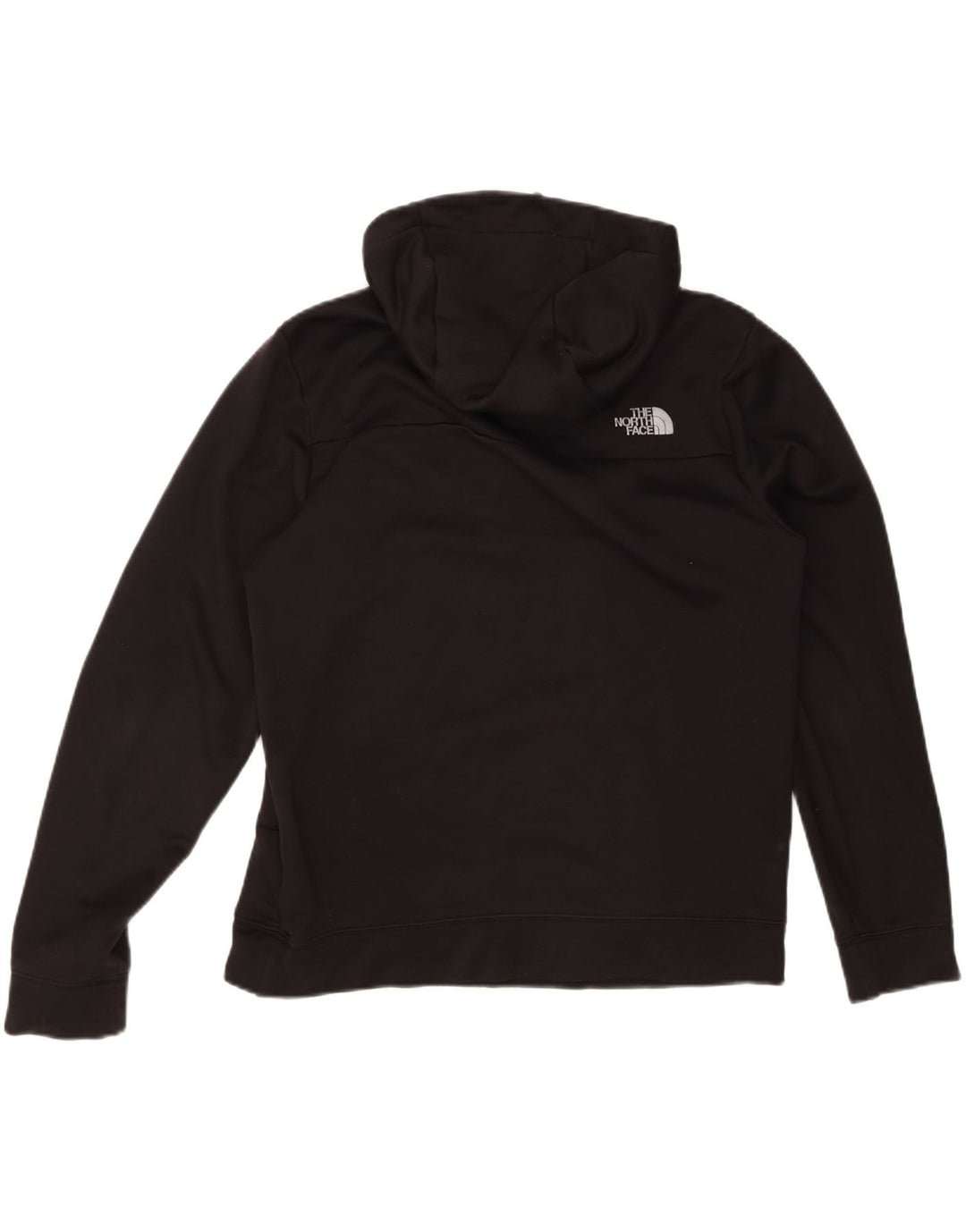 The North Face Herre Zip Neck Hoodie Jumper Large Sort Polyester