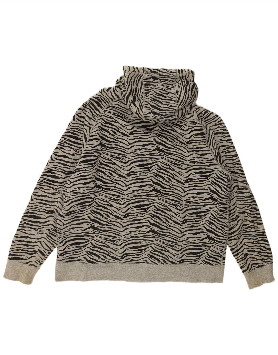 Nike Dame Oversized UK 20 2XL Grå Animal Print Bomuld