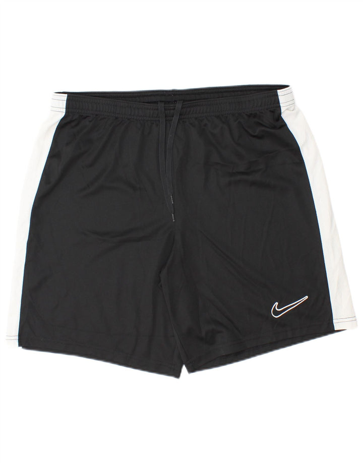 NIKE Herre Dri Fit Slim Fit Sportshorts Stor sort Colourblock Polyester