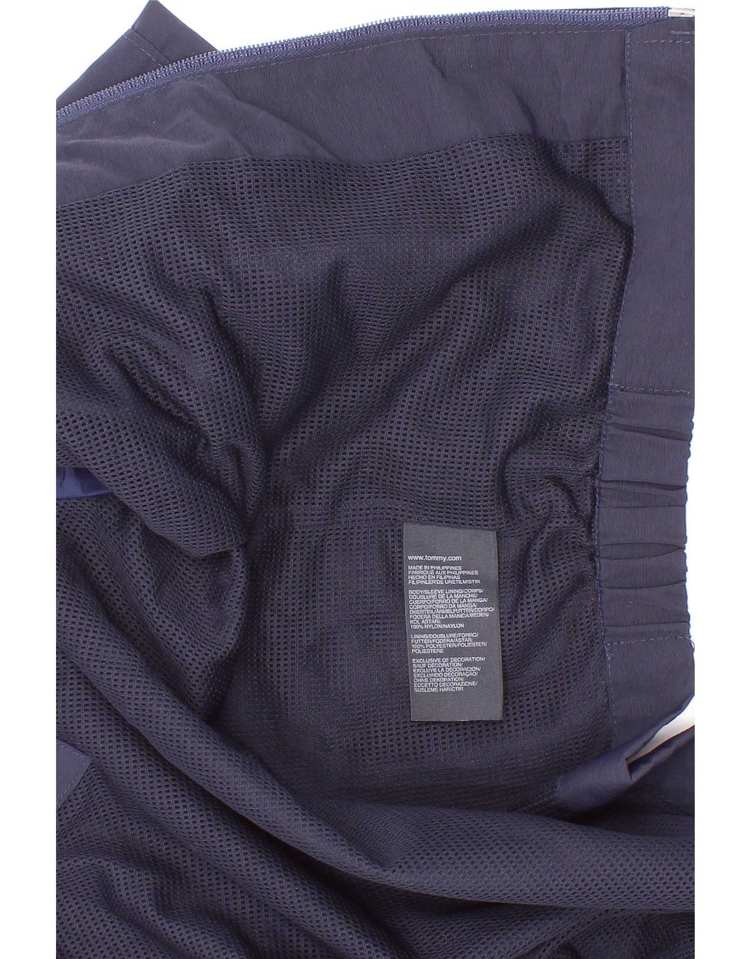 Tommy Hilfiger drenge grafisk bomberjakke 3-4 år marineblå polyester
