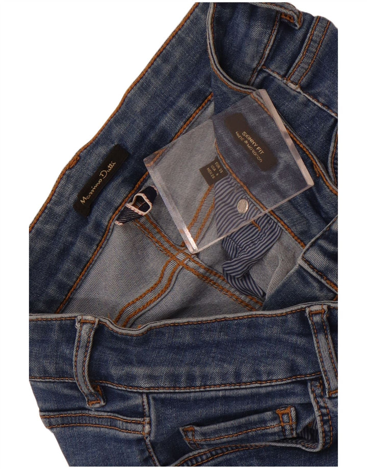 Massimo Dutti Dame Skinny Jeans EU 38 Small W28 L28 Blå