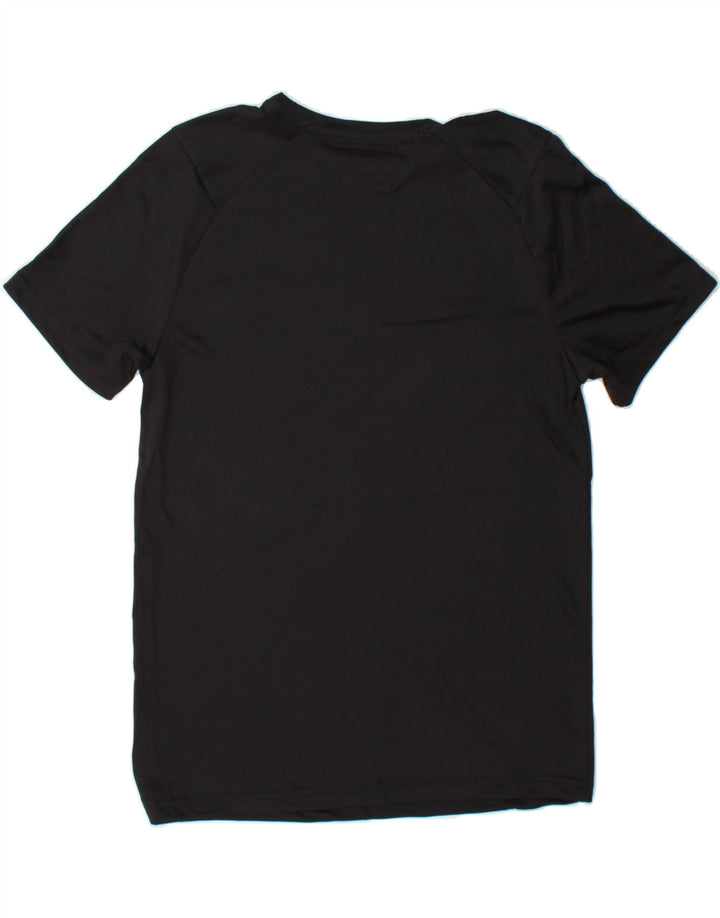 RUSSELL ATHLETIC Mens Dri-Power T-Shirt Top UK 34/36 Small Black Polyester Vintage Russell Athletic and Second-Hand Russell Athletic from Messina Hembry 