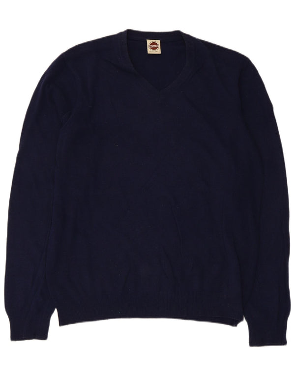 Colmar Dame V-hals sweater UK 16 Large Navy Blue