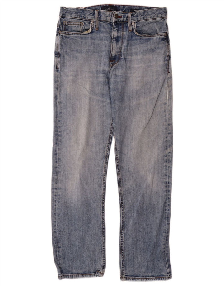 Marks & Spencer Herre Blue Harbor Regular Straight Jeans W30 L29 Bomuld