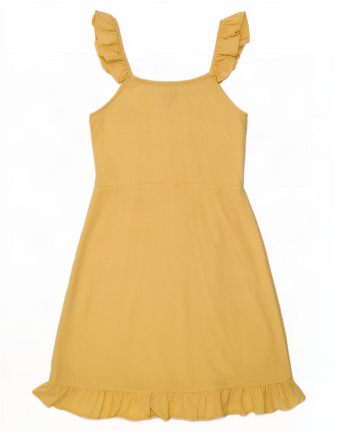 French Connection Dame Sundress UK 8 Small Yellow Modal