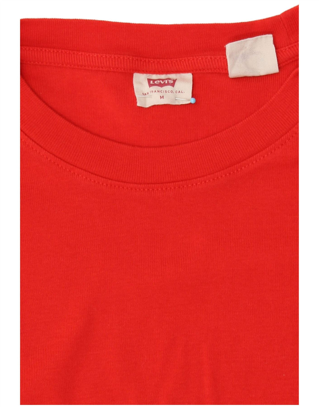 Levi's Dame Top Langærmet UK 12 Medium Rød