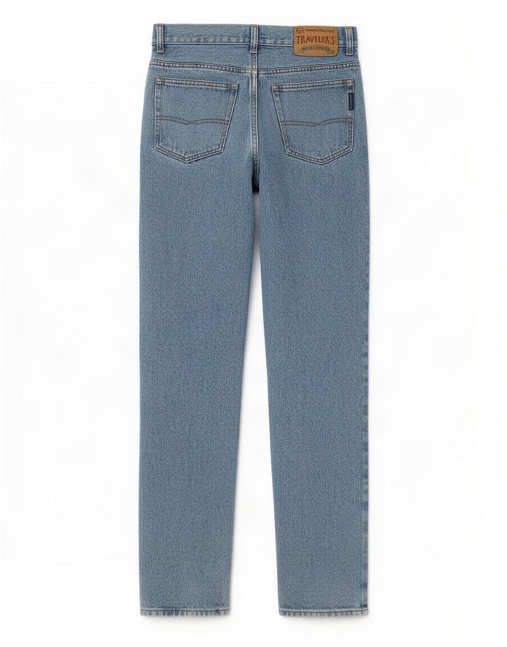 Sergio Tacchini Straight Jeans til mænd W32 L32 Blå