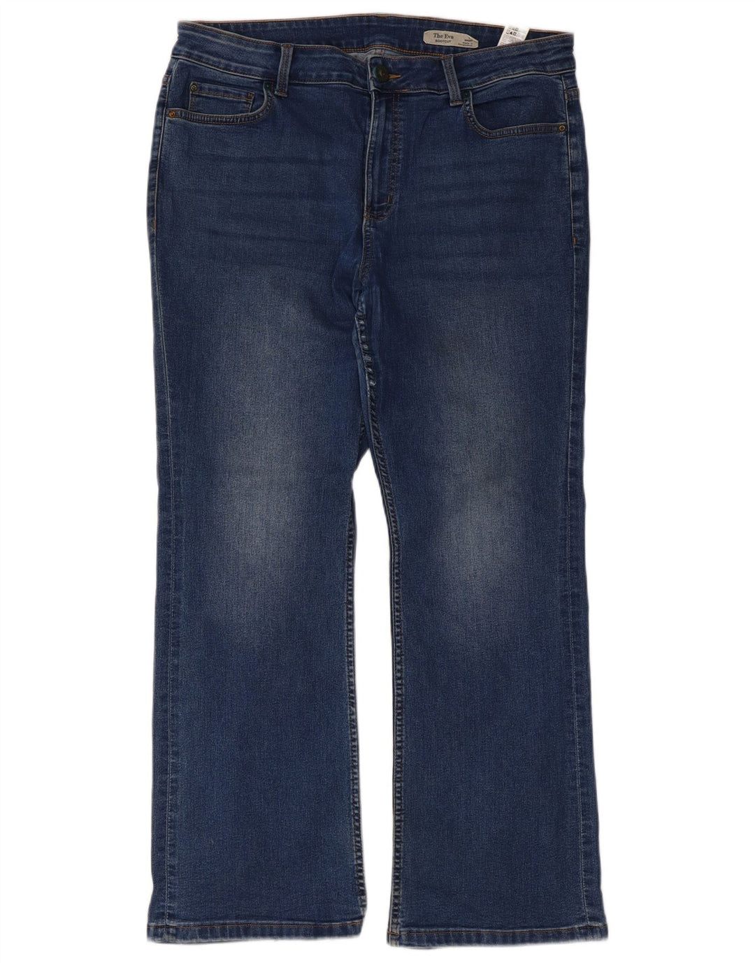 Marks & Spencer Dame The Eva Bootcut Jeans UK 16 Large W34 L28 Blue