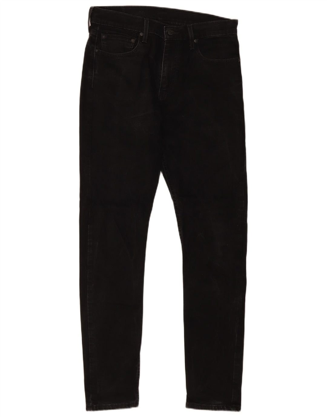 Levi's Herre 512 Slim Tapered Jeans W32 L34 Sort Bomuld