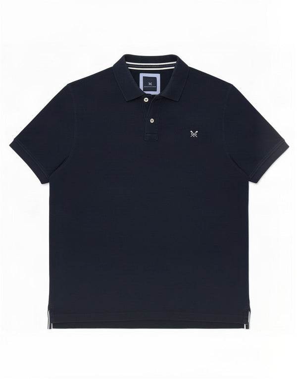 Crew Clothing Herre polo skjorte 2XL marineblå bomuld