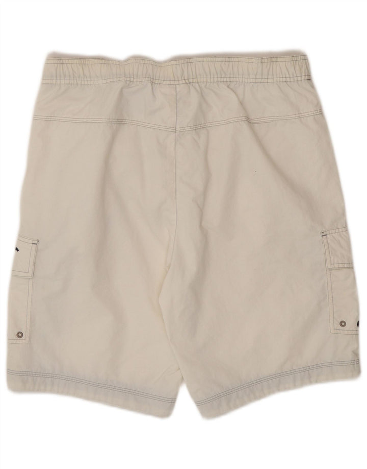 Champion Herre svømmeshorts Medium White Colourblock Polyamid