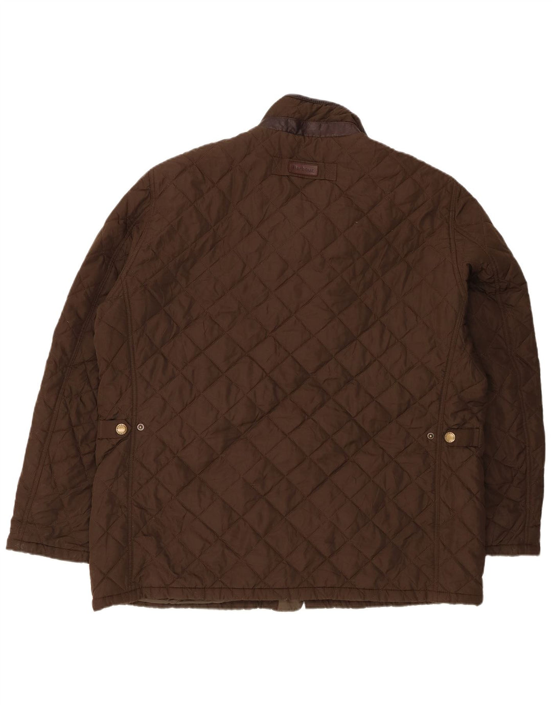 Barbour Herre Quiltet Jakke UK 44 2XL Brun Polyester