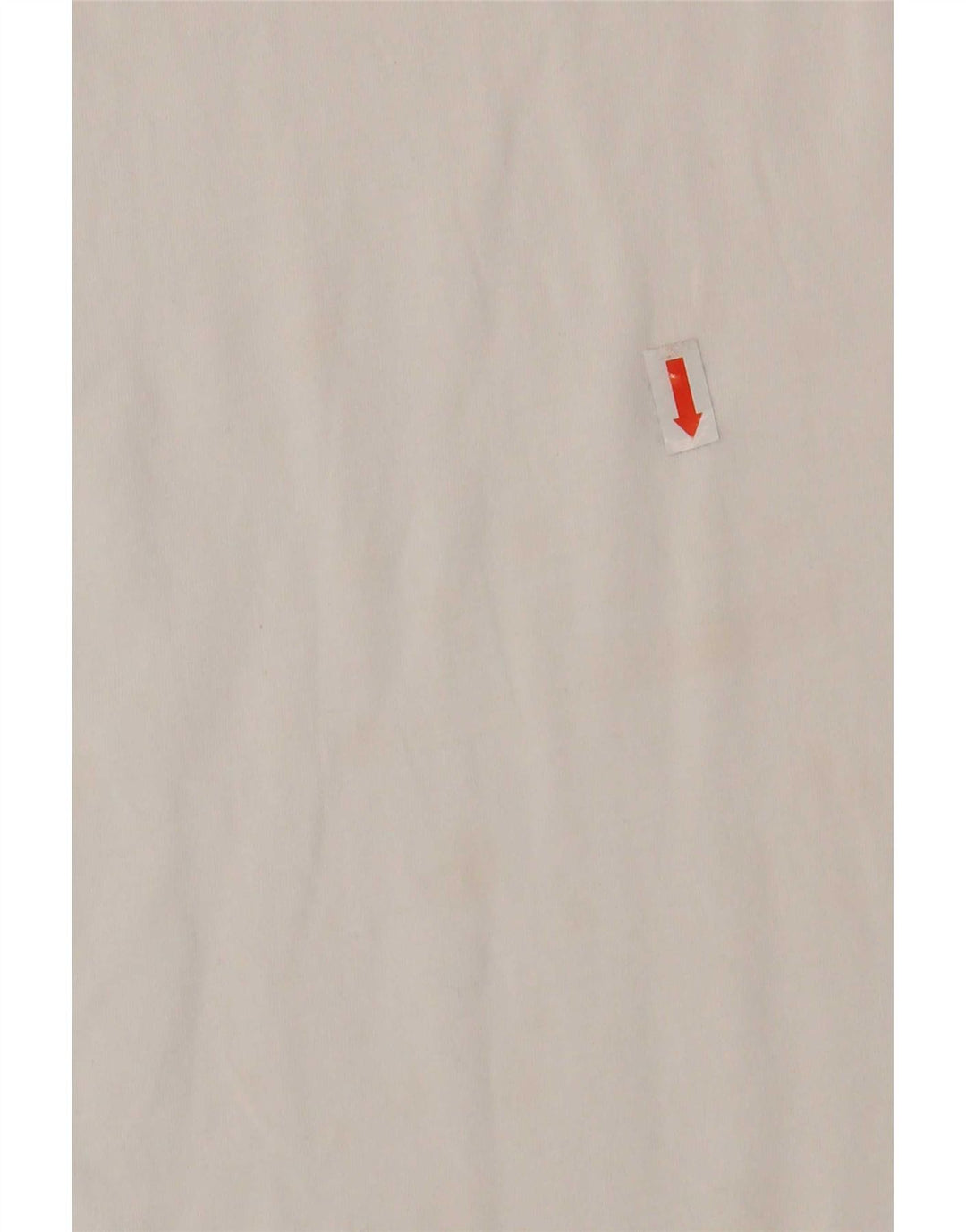 Diesel Herre Grafisk T-Shirt Top XL Hvid Bomuld