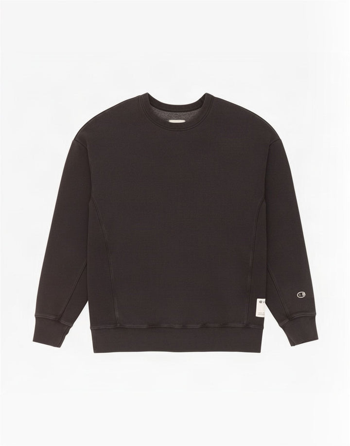 Champion Herre Sweatshirt Jumper Medium Sort Bomuld