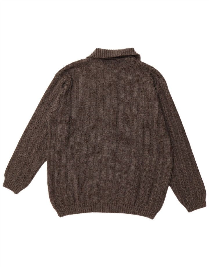 NORTH SAILS Herre Cardigan Sweater Stor Grå Akryl