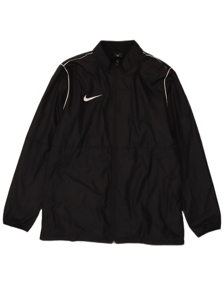 Nike træningsdragt til mænd, topjakke, stor sort polyester