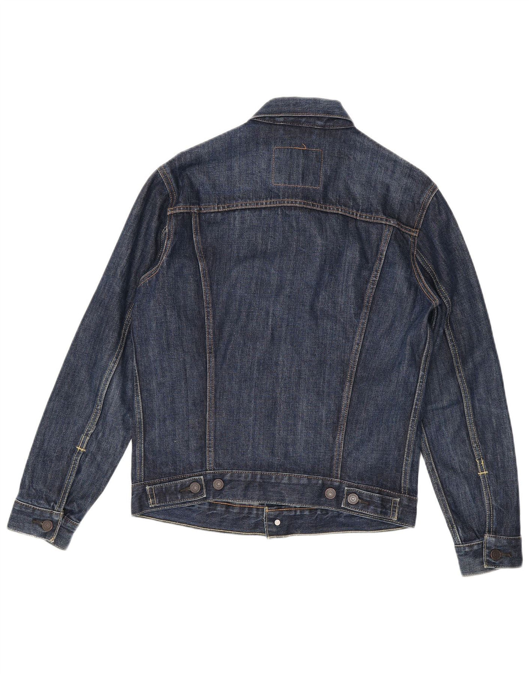 Levi's Herre denimjakke UK 36 Lille marineblå bomuld