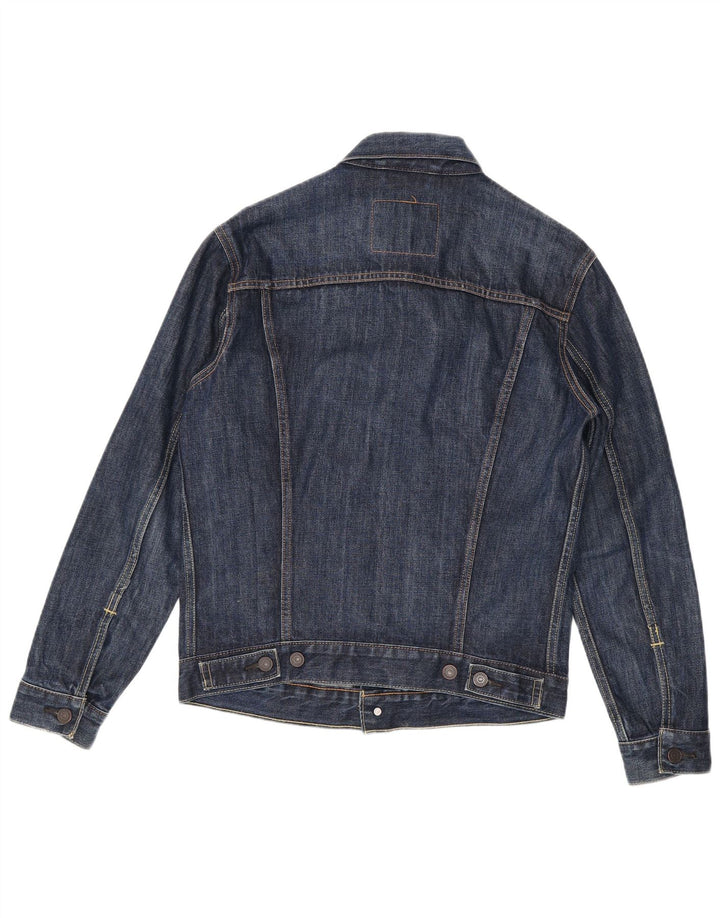 Levi's Herre denimjakke UK 36 Lille marineblå bomuld