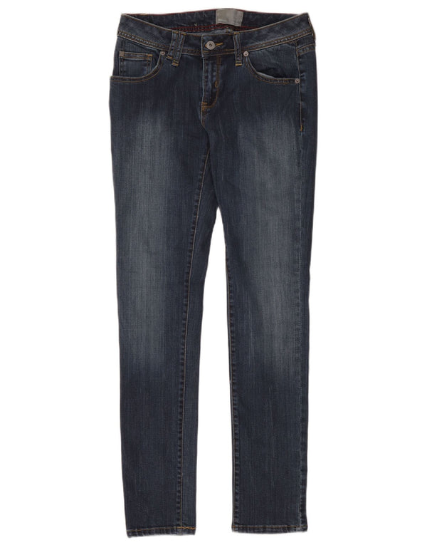 Bænk Dame Skinny Jeans W28 L32 Marineblå Bomuld