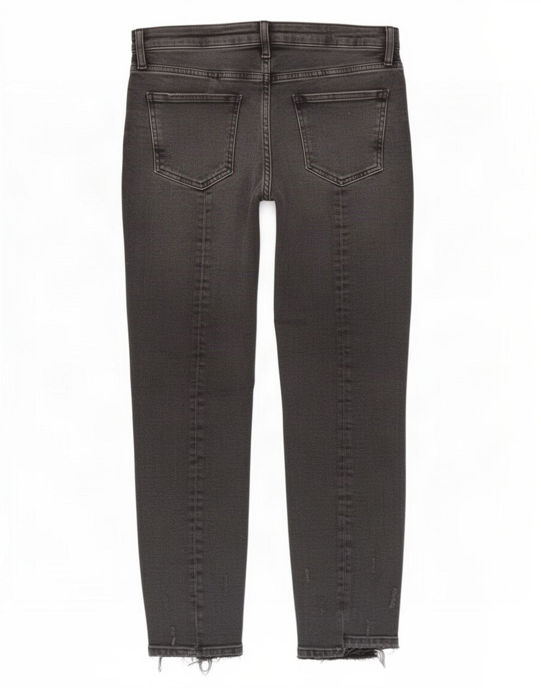 Zara Dame Distressed Slim Jeans EU 38 Small W28 L27 Grå