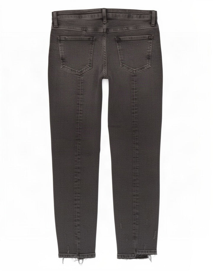 Zara Dame Distressed Slim Jeans EU 38 Small W28 L27 Grå