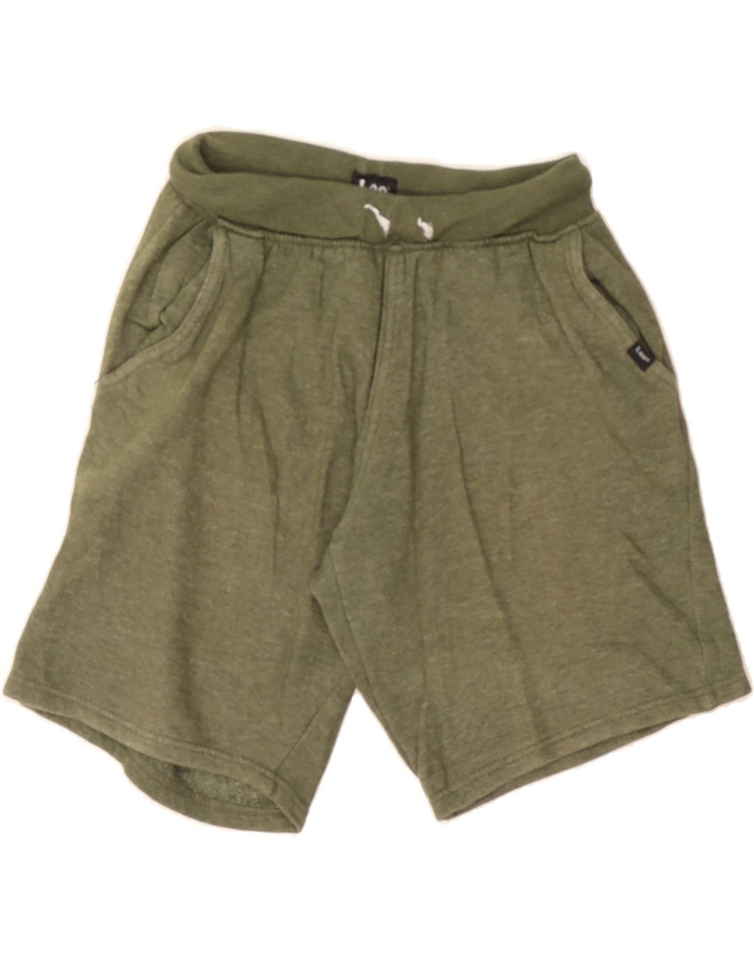 LEE Boys Sport Shorts 14-15 Years Large Green Cotton Vintage Lee and Second-Hand Lee from Messina Hembry 